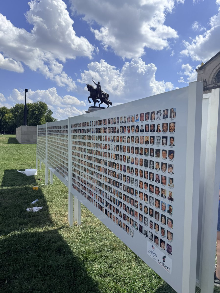 obrienmegan's tweet photo. @Juju315858 @brithume We also have giant boards with the photographs and names of the 9/11 victims as part of the display. They are not forgotten. https://t.co/Y0NZtwTCqs