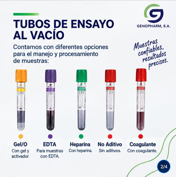 NetMarketGuate's tweet photo. 🩸 Soluciones para una toma de muestras eficiente y confiable.

En Genopharm encontrarás:
🧪 Tubos al vacío: Gel/O, EDTA, Heparina, No Aditivo y Coagulante.
🩸 Agujas de mariposa y de una sola ala.
💬 WhatsApp: +502 3023-0536
#Genopharm #Laboratorios #Salud #ExtracciónDeSangre https://t.co/BDrNd6tKVa