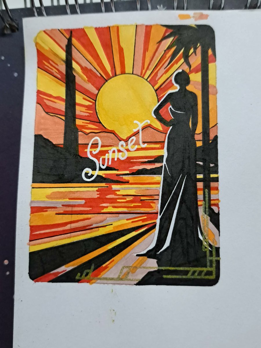 REALSMITHMATRIX's tweet photo. Inktober 2025, Day 1 https://t.co/SoUmDZKIq0