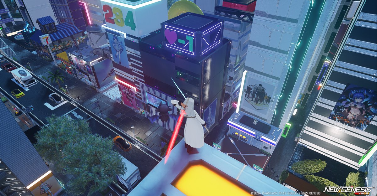 extradosed's tweet photo. #PSO2NGS CS更にビル設計図追加して軽量化。都市系作るにはやはりネムレス系パーツ良いなぁ。軽量化でもう1エリア位作れそうになったから何か考えてみるかな。 https://t.co/FRJWnzkXFG