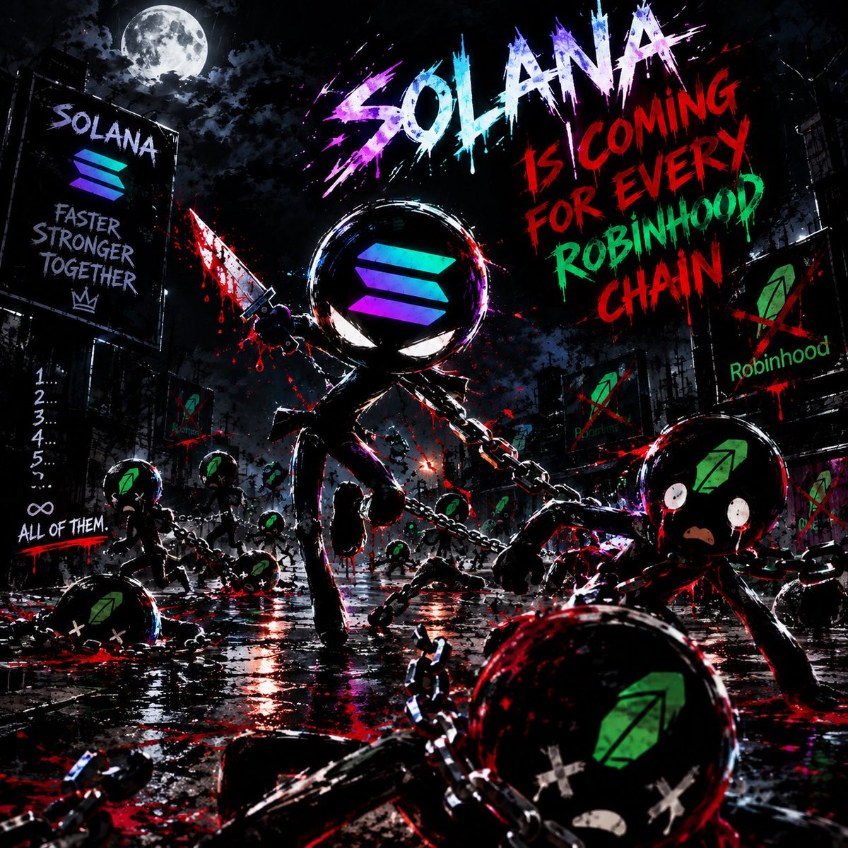 JaseGosvener's tweet photo. @TrendingMemeCns Every. Single. Chain. Of Robinhood will fall. solana:3d2UiLwJmRUtgnH5FG7K55GYBmojZmJn5GHPyCUCpump https://t.co/zdnzFxLNOB