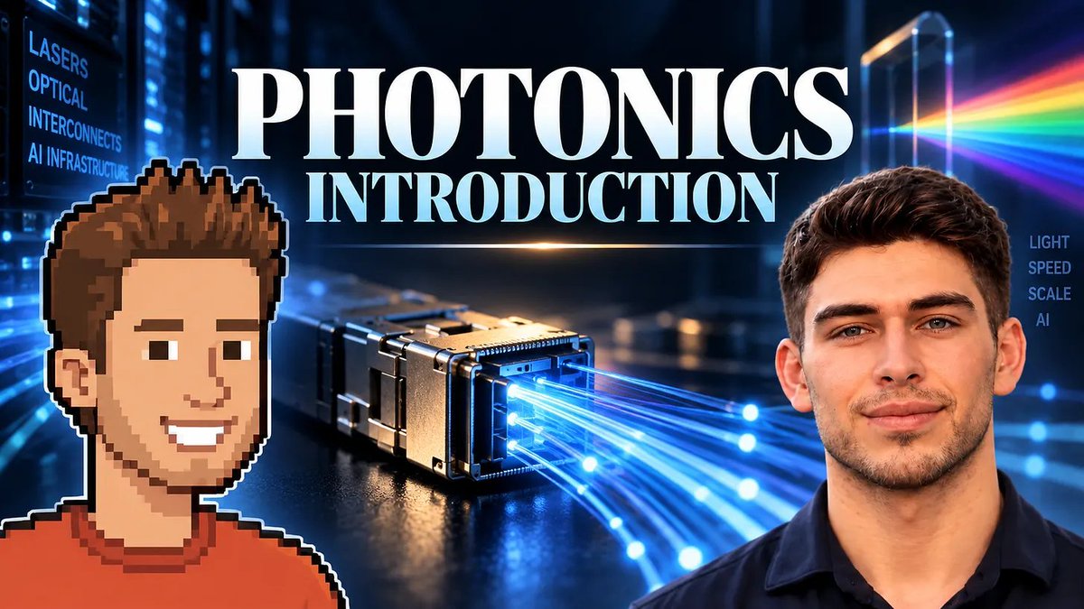 daniel_koss's tweet photo. Photonics: An Introduction with @Gaetano2026 

He began positioning in the theme in late summer of last year and several of his early positions have since risen between 5x and 15x.

Recorded video podcast & full article now live on the @edelbridgealpha Substack!

Link in bio or first comment.

Enjoy!