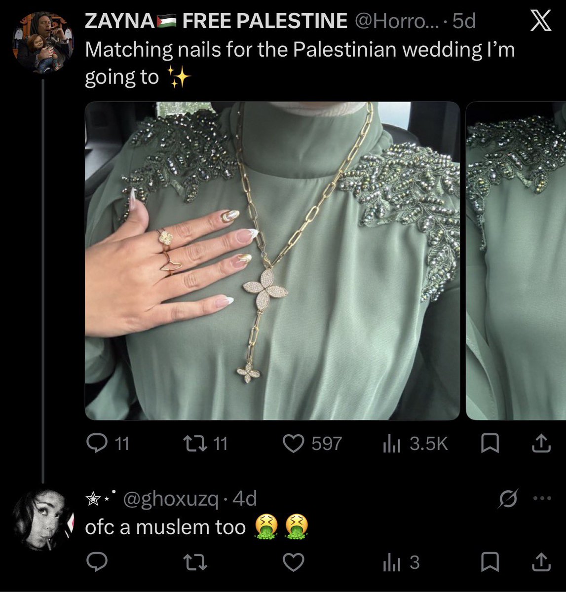 HorrorHijabi's tweet photo. They hate me because I slay too hard https://t.co/9tqizV14bD