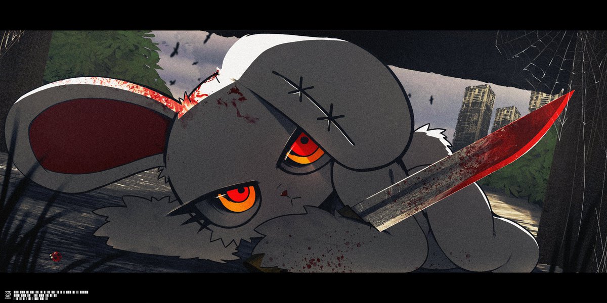 sd5db6's tweet photo. Bloody Bunny-Crawler https://t.co/pW1yrCB3Ko