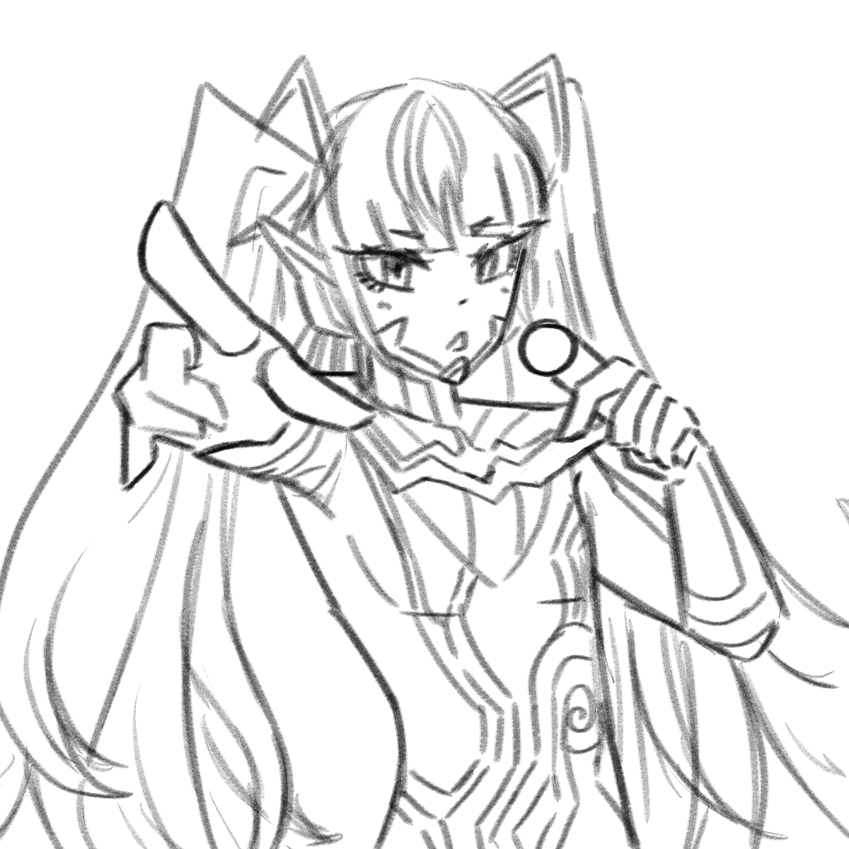 PocketSalty's tweet photo. In my SMT phase ig ><
Have some SMT5 sketches :3
#smt5 #smtv #nahobino https://t.co/q2yK1ZhVuj