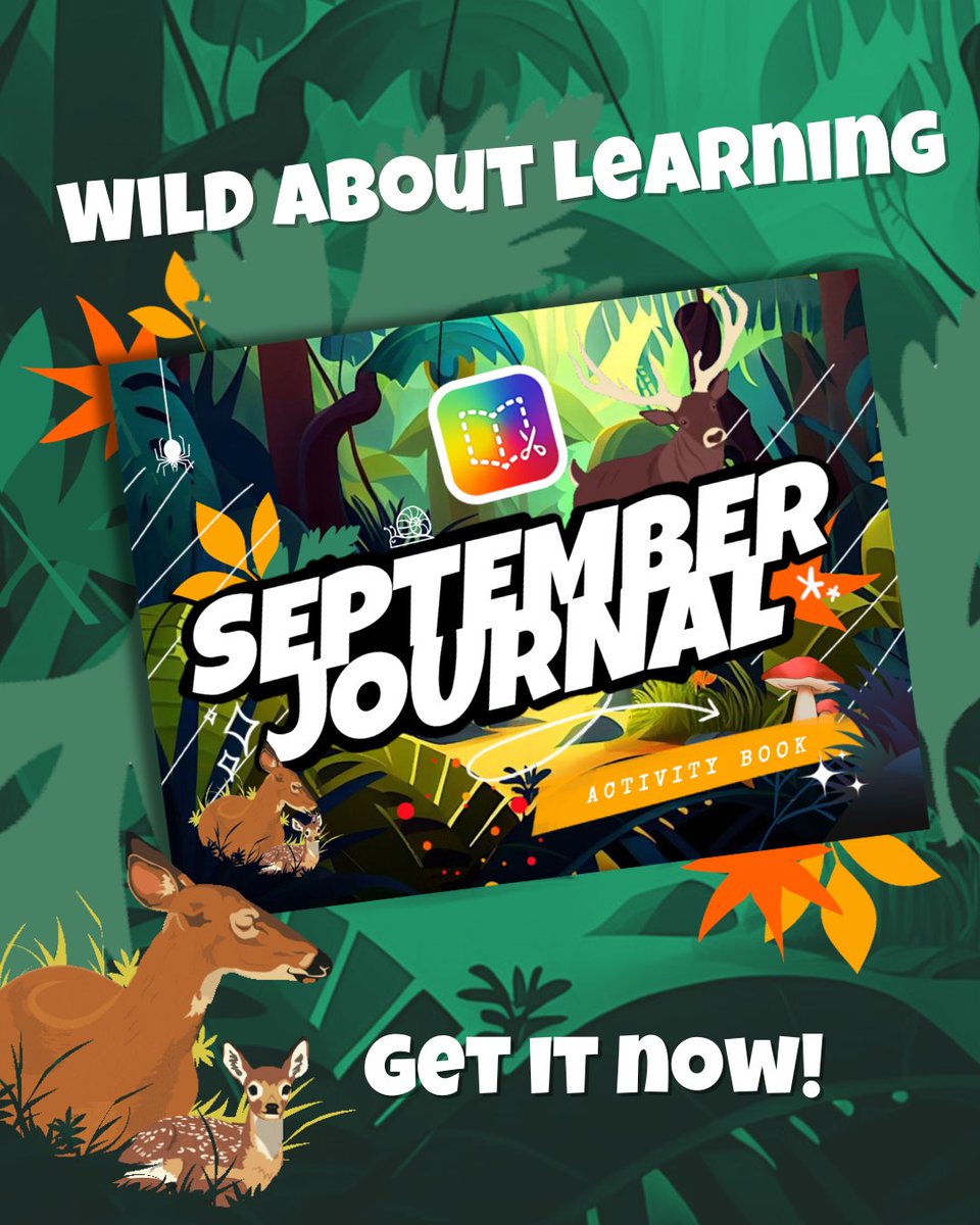 KamiApp's tweet photo. See what celebrations are in store this week in our Book Creator Monthly Activity Journal! Remix it from our Discovery Library for FREE!

https://t.co/kc0W9ZPzuj https://t.co/PkA14zDBYL