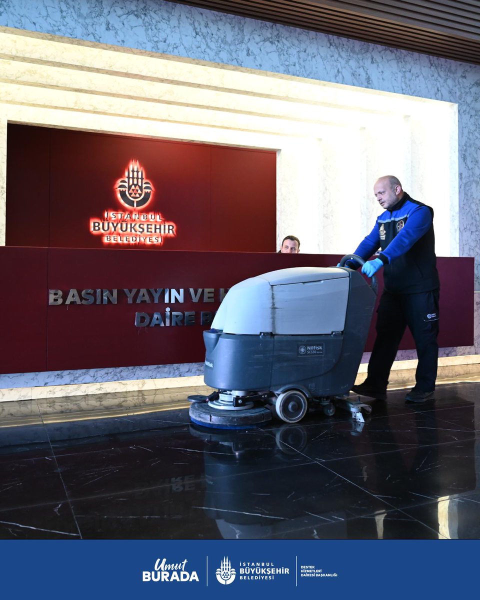DestekDb's tweet photo. İBB Dr. Enver Ören Kültür Merkezi’nde temizlik çalışmalarımızı titizlikle sürdürüyoruz. ✨

Daha sağlıklı, düzenli ve hijyenik bir ortam için özveriyle çalışmaya devam ediyoruz. 🤍

📍 İBB Dr. Enver Ören Kültür Merkezi https://t.co/bbwvmXeaAr