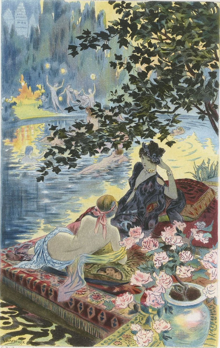 TiresianLaddie's tweet photo. This is not a lesbian kiss, but a girlish prince embraced by a dominant concubine!
"The boy, prettier and paler than any woman, was so beautiful that every girl in the kingdom dreamed of him.
Blond and fair, nonchalant god in the warm half-light, he displayed his slender nudity." https://t.co/8rpsjrIWHQ