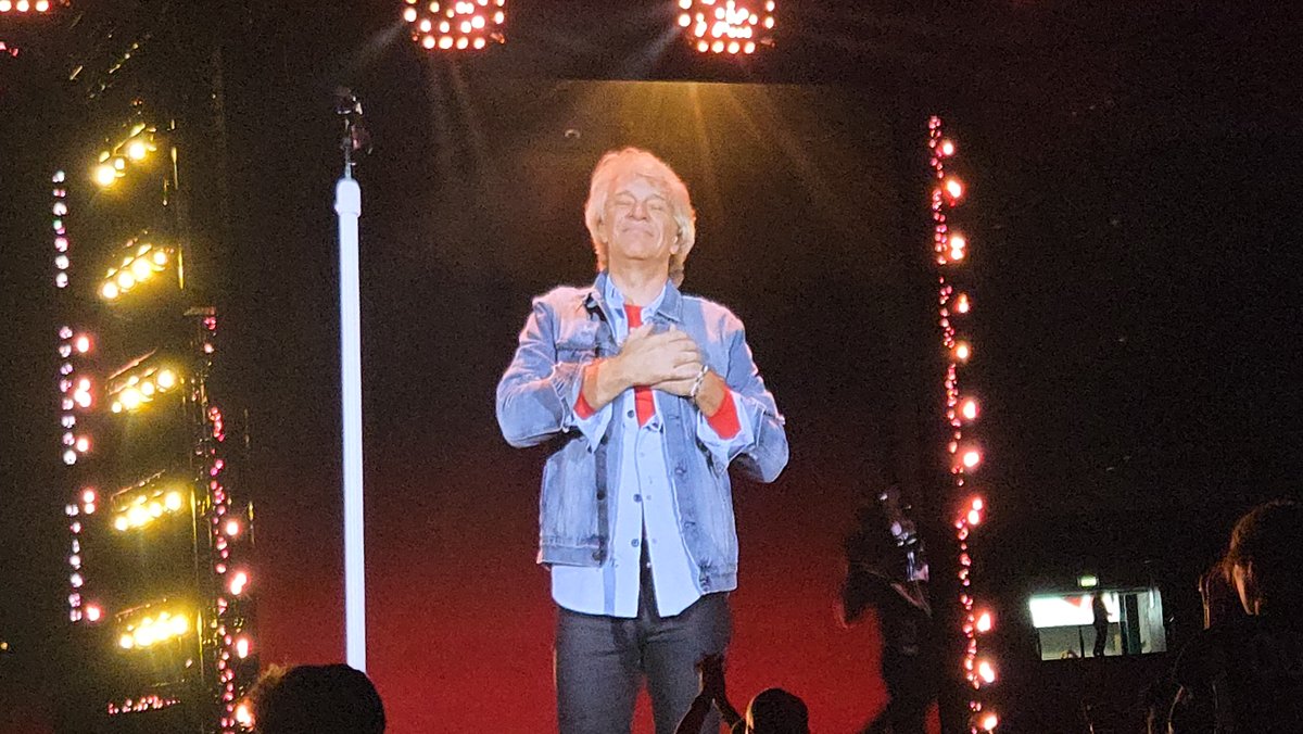 cara73taylor's tweet photo. On my bucket list was seeing my lifelong passion of BonJovi at Wembley Stadium and on Friday 4th September I did just that, absolutely phenomenal and still surreal #bonjovi #bonjoviforevertour #wembleystadium #bestnightofmylife #electric #memoriesforever https://t.co/QZRs1M9Lab