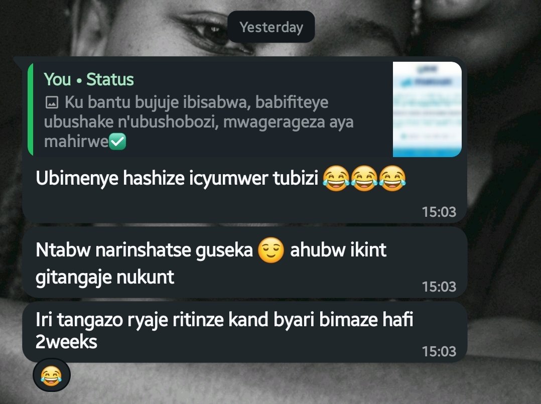 TheogeneND5595's tweet photo. @oswaki @rulindodistrict @statisticsRW @oswaki ibi bintu si muri @rulindodistrict gusa biri, ejo ubwo nasangizaga bagenzi banjye aya makuru y'akazi, hari uwambwiye ko bamaze 2 weeks bavuye kwiyandikisha ku murenge wa Gisenyi-Rubavu ndetse ko liste ziri hafi gusohoka kandi itangazo ryo ryarasohotse ejo ni impamo��😭 https://t.co/6SVmf33JTW