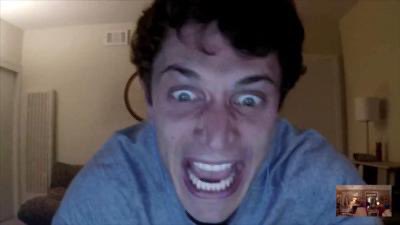 trizzfilm's tweet photo. this movie is so funny because genuinely any time anything happens it cuts to this guy’s face and he’s making an expression that has never been made before https://t.co/a1ZvWKiXa7