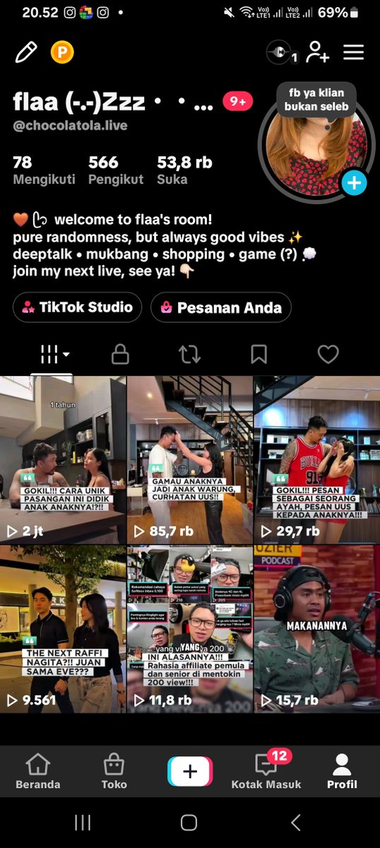 jhonsmith8st's tweet photo. @guweiyisitumo 80k. followers hasil fyp 10%nya moots, bisa live stream sama studio https://t.co/RSPcFGA82m
