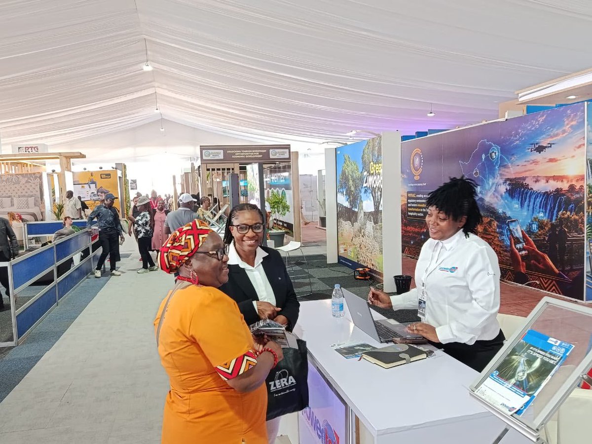 ZESAPVTLTD_'s tweet photo. The ZESA Group is live at the Sanganai/Hlanganani World Tourism Expo 2026 in Masvingo!
Driving sustainable energy &amp; digital innovation aligned with this year’s theme on AI &amp; Digital Transformation. Visit our stands today!
#ZESAAtSanganai2026 #Sanganai2026 
#Masvingo https://t.co/MX7Jl5Xt1W