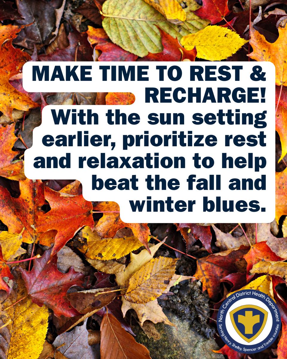 NCDistrict's tweet photo. Here’s your fall survival checklist! From washing your hands to staying active and making time to rest and recharge, a few simple habits can help you stay healthy all season long! #NCDHD https://t.co/op6TF07Px6