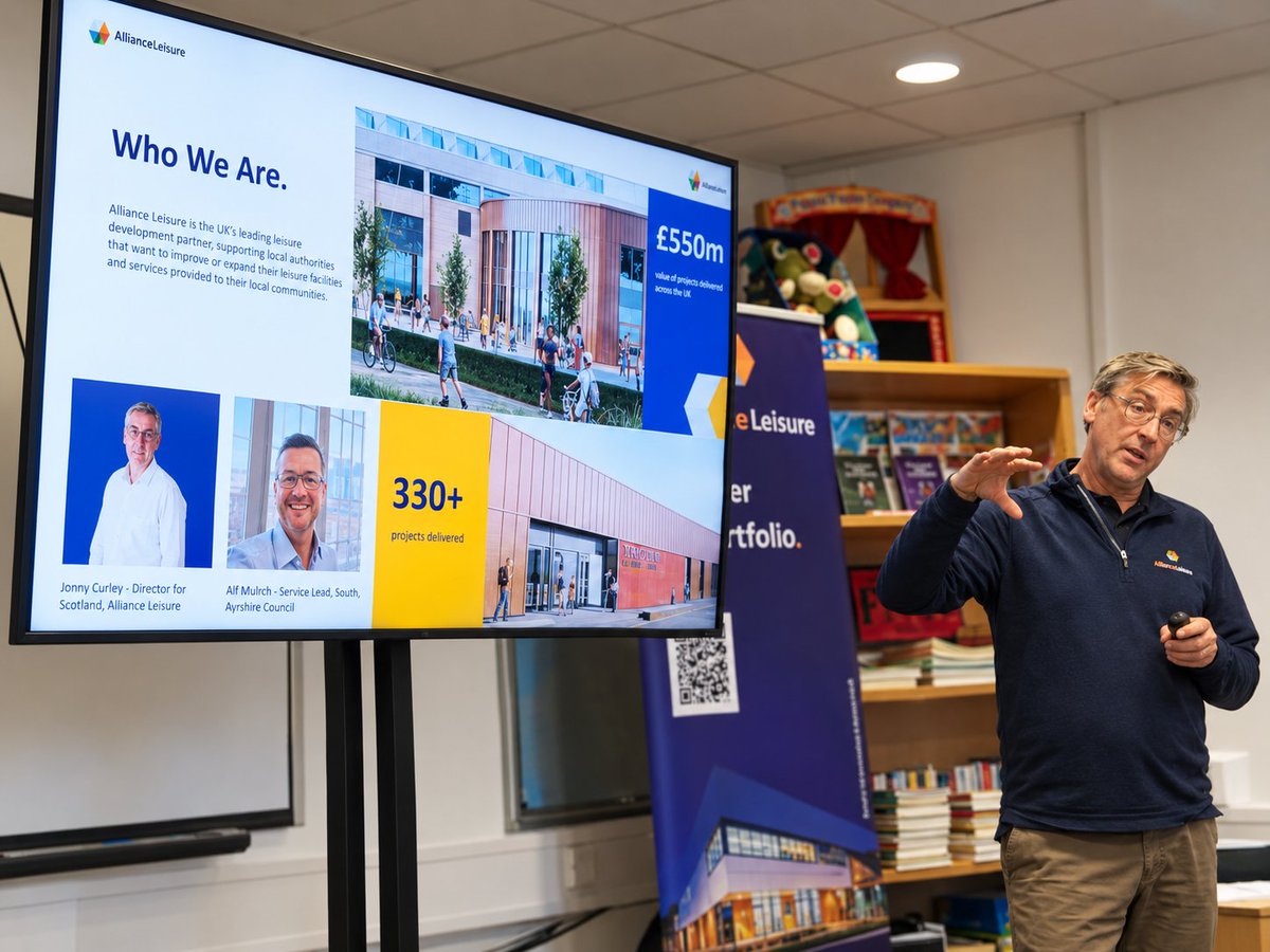 SolaceScotland's tweet photo. Real progress happens when leaders and practitioners tackle challenges together. Today at #SolaceScotlandConference, we explored AI, data, leisure, and future trends. What insight stood out for you? #LocalGovernment #Leadership https://t.co/jtI76rBZ3N
