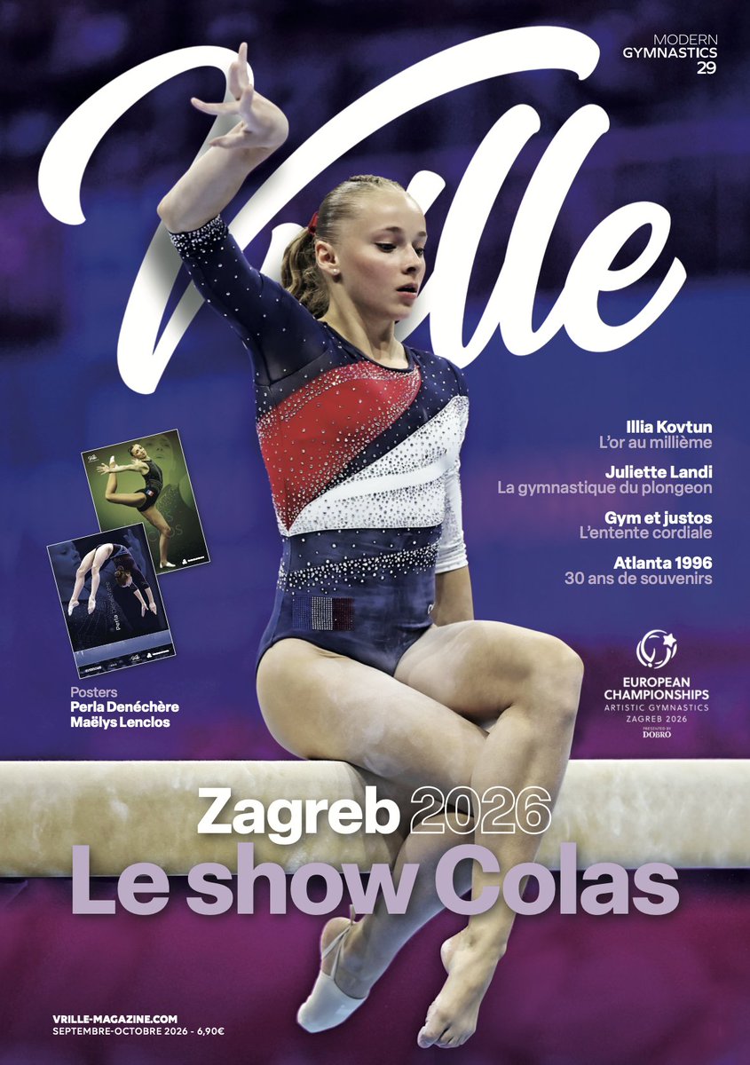 vrille_magazine's tweet photo. Il arrive ! 🤩🥳 Pour ne pas manquer le numéro évènement de la rentrée, abonnez-vous vite sur https://t.co/OQRho0oHGF ! 🤸‍♀️
#ModernGymnastics https://t.co/LhqmHbVTZd