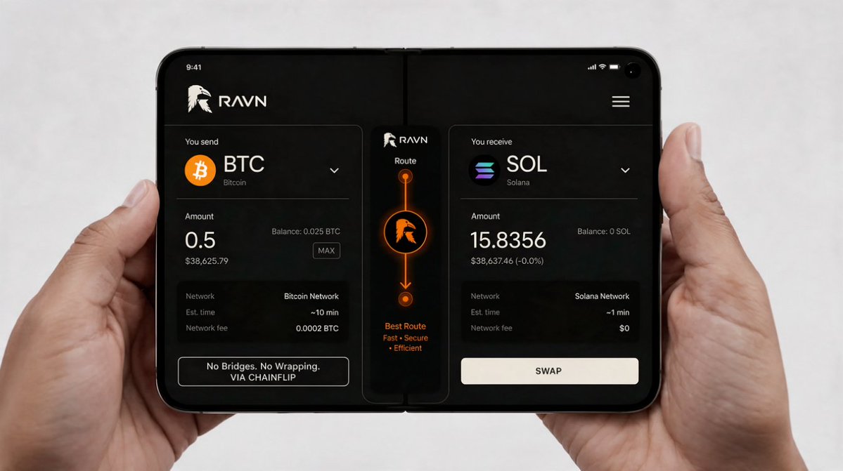 ravnexchange's tweet photo. Apple solved multitasking.

We solved cross-chain. https://t.co/Cs20b4qD8N