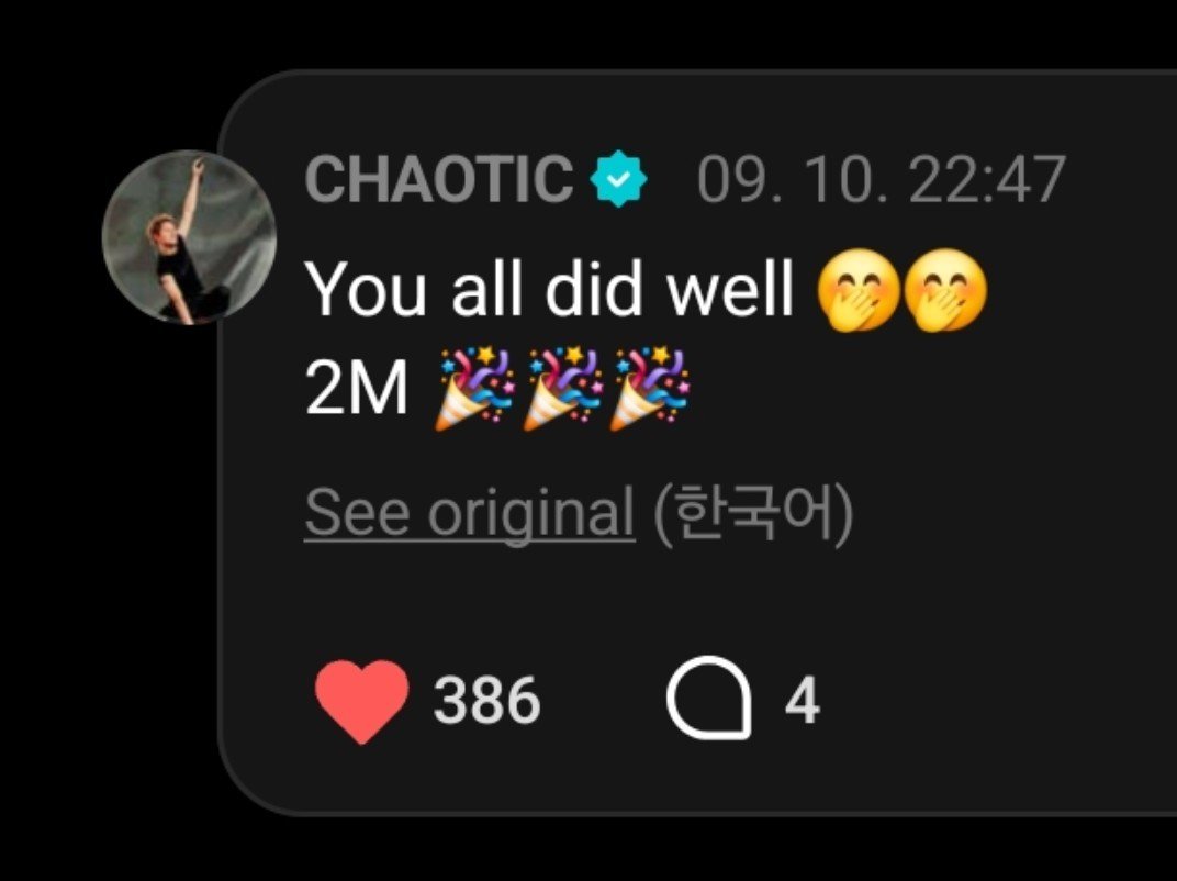 eomcoertis's tweet photo. JAMES new comment under Seonghyeon post 😭😂 https://t.co/kTyhVShe7I