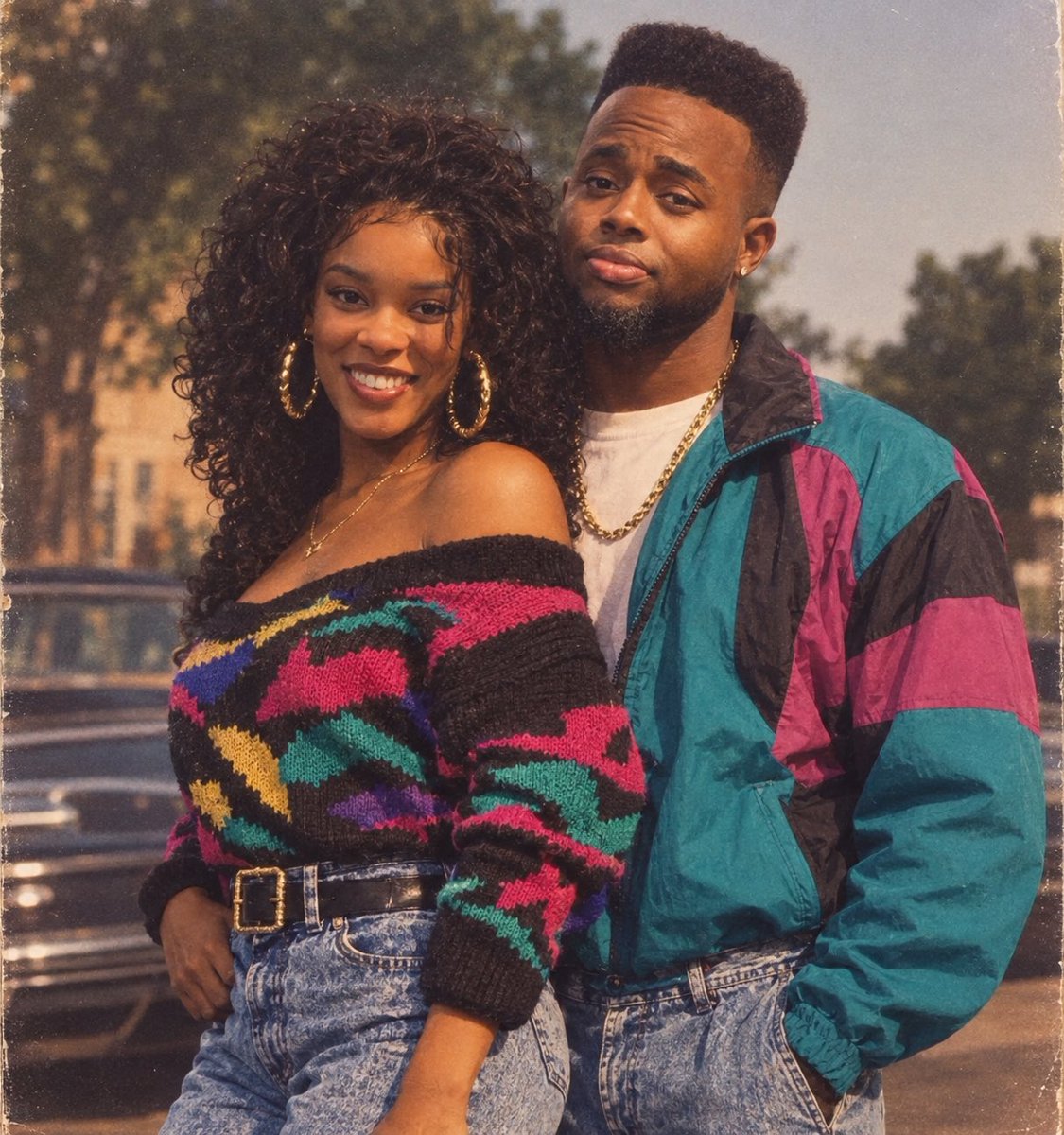 Lolaredofficial's tweet photo. That IT couple from the 80’s 🖤 https://t.co/Urbf01BdMD
