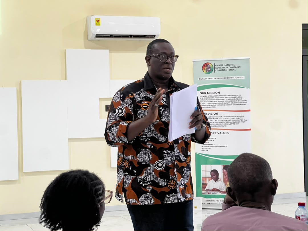 GNECCGHANA's tweet photo. Evidence today. Advocacy tomorrow. GNECC and partners just wrapped up a validation meeting on learning outcomes and the 2026 exam results.
The findings will shape our push for stronger education policy in Ghana.
#GNECC
#EducationAdvocacy
#FoundationalLearning
#PartnersInProgress https://t.co/cFWMz4b9j6