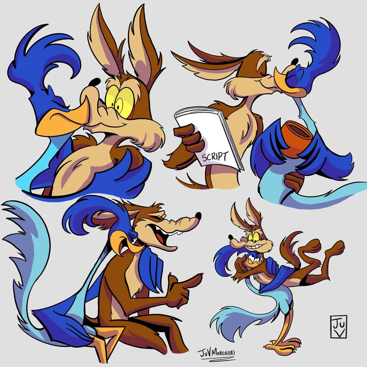 juvmarchiori's tweet photo. CvA was all that I needed to finally finish my old sketches

They are married, your honor

#wileroad #looneytunes #wilerunnerㅤ https://t.co/NW8DTnBuxQ