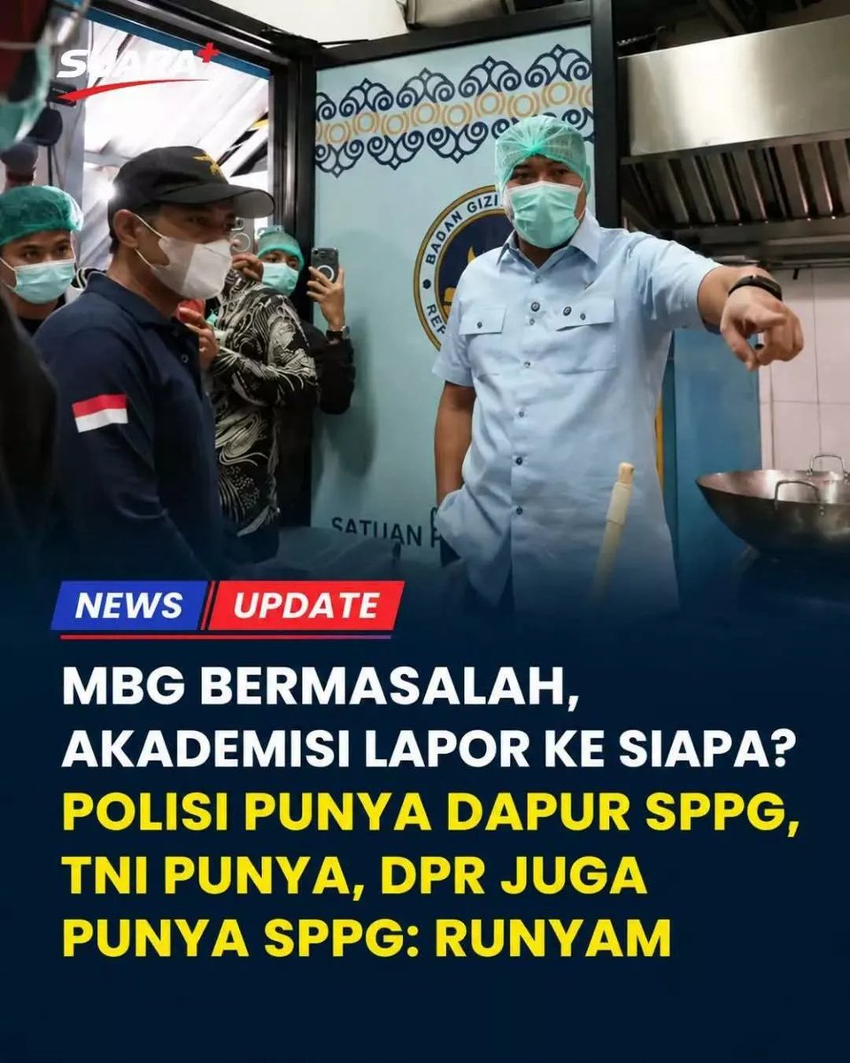 RA_leather's tweet photo. ⚠️BGN TIDAK MAU MENERIMA SURAT SOMASI MASYARAKAT‼️

KOSPI bersama MBG Watch mendatangi Kantor BGN, Kamis (10/9), untuk menyerahkan somasi terkait MBG.

Namun, mereka dilarang masuk dan diminta menunggu di luar. Surat akhirnya dikembalikan tanpa stempel resmi.

📹yayasanlbhindonesia