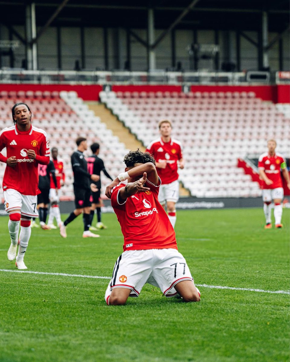 centredevils's tweet photo. JJ Gabriel has scored a hat-trick on his UEFA Youth League debut. 💫 https://t.co/LcJrSsT8L2
