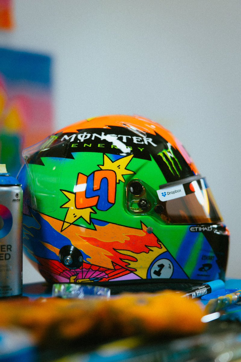ln4norris's tweet photo. THE DETAILS ARE INCREDIBLE!!! MADE BY BE FERNANDEZ 🎨❤️ https://t.co/d4fBgUvAEl