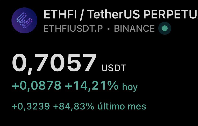 LSTraderCrypto's tweet photo. $ETHFI PUMP 🔥

It’s no coincidence. Next? https://t.co/GR2TXGJaYo