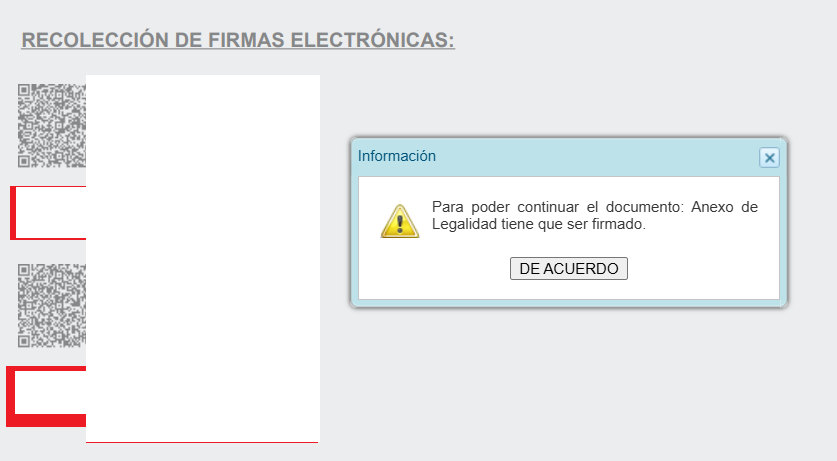 Nietare's tweet photo. @SuperintEC Estimados  de la Superint. El sistema otra vez presenta problemas. El cuestionario de control legal esta firmado por todas las partes y no permite avanzar Su ayuda revisando. https://t.co/qYKCY7sGFb