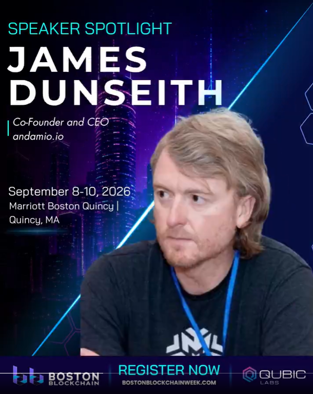 andamio_teams's tweet photo. Join Andamio @jamesdunseith today at Boston Blockchain Week where he will be discussing Nodes, Staking &amp; Dev Tooling with @wolf31o2 from @blinklabs_io and Preston Vander Vos of @circle 
@blockchainwk https://t.co/l6gTYyFsKM