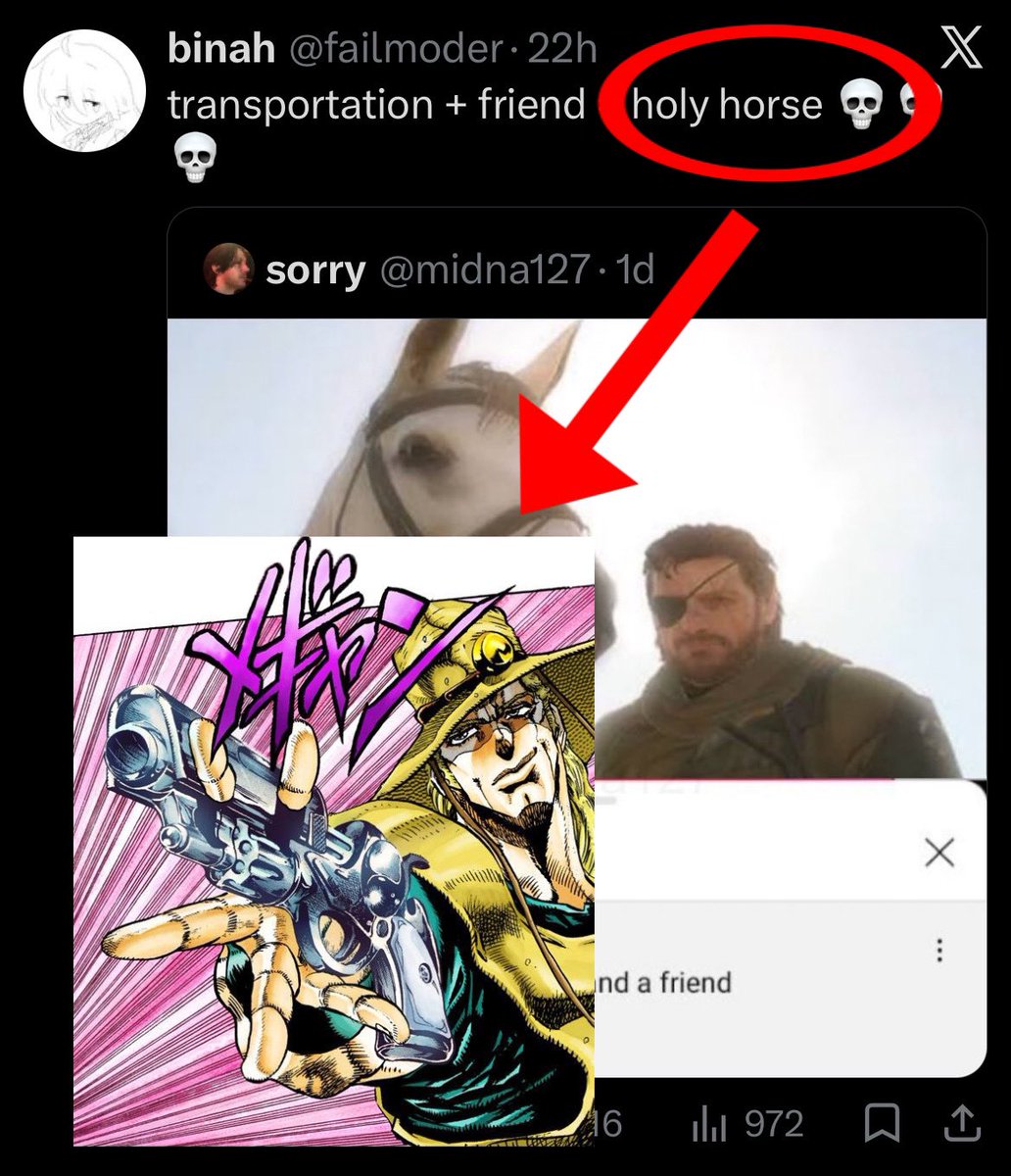 fugrub2's tweet photo. holy horse you say… https://t.co/RlVJbVFzkT