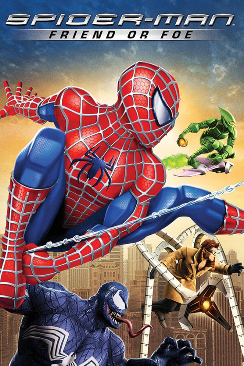 SpiderMan_Newz's tweet photo. Spider-Man Friend or Foe released 19 years ago today https://t.co/fDzWx13kWB