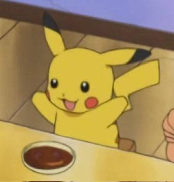PokemonGems's tweet photo. he loves his soup! https://t.co/4prubPSUrI