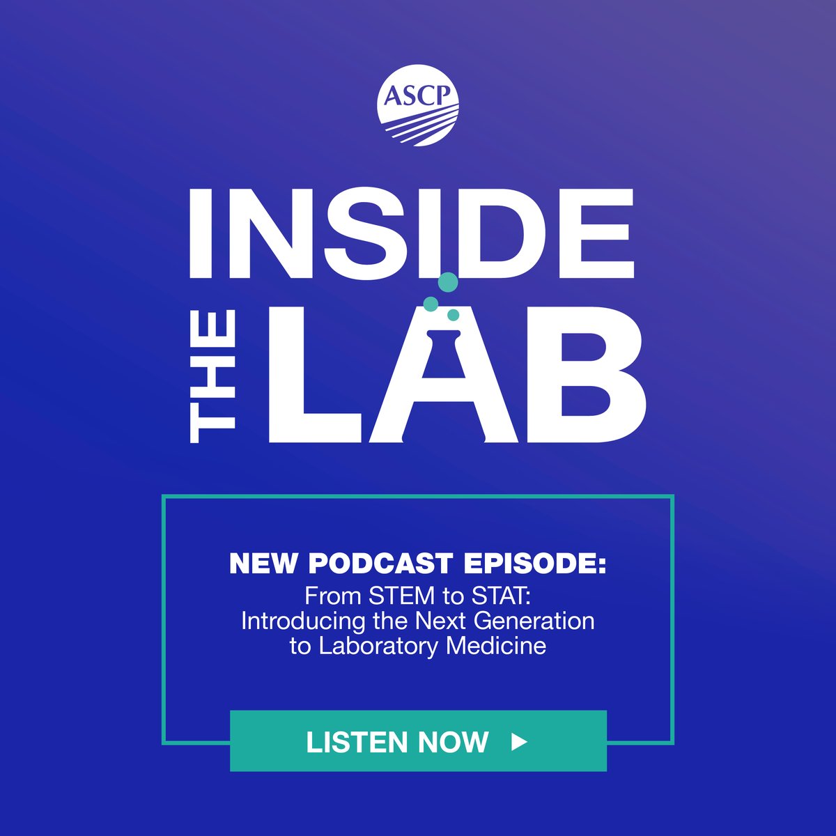 ASCP_Chicago's tweet photo. 🎙️ New episode of Inside the Lab! STEM to STAT cofounders Stephanie Whitehead, Aaron Odegard, and Melody Nelson join host David Ritter to discuss how introducing children to laboratory medicine early can connect STEM education with real-world healthcare, inspire future laboratory professionals, and create a more informed and inclusive pathway into the field.

Listen here: https://t.co/nD5R3gGliE

#InsidetheLab #Podcast #ASCP