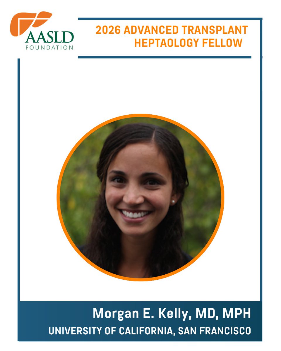 AASLDFoundation's tweet photo. Congratulations to Alexander T. Kusnik, MD, Blake Rosenthal, DO, Erica M. Storm, MD, and Morgan E. Kelly, MD, MPH, recipients of the Advanced/Transplant Hepatology Fellow Award! 

Learn more about this year's award recipients: https://t.co/5JB66pFP87 https://t.co/VvPECuBRHK