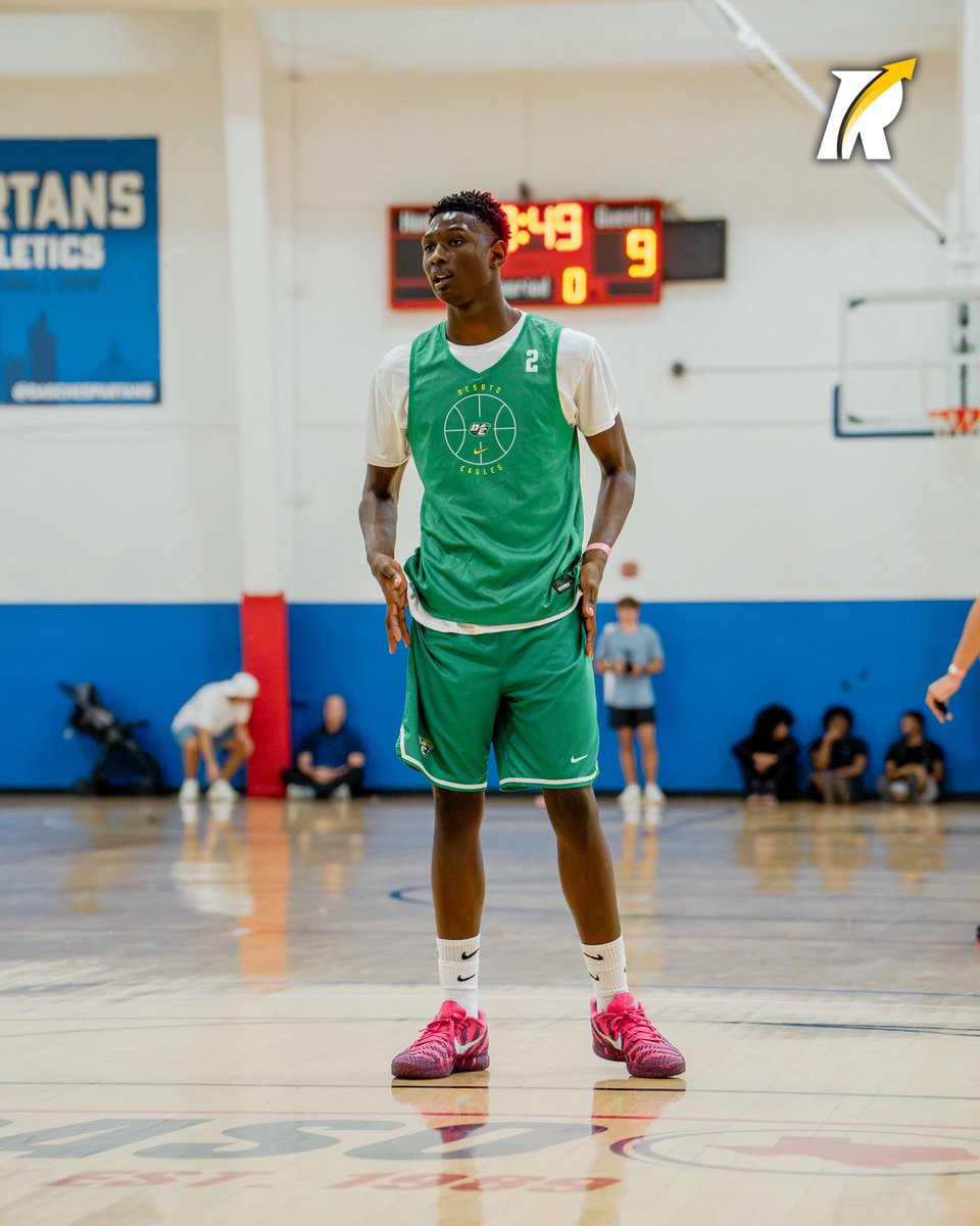 Revocruit's tweet photo. A new era begins for DeSoto Basketball.

The Eagles debuted their Nicke Smith-led squad at the Boss League, giving an early look at a program entering the season with plenty of expectations.

With a new head coach who brings multiple state championships to DeSoto, the foundation is set for a big season ahead.

DeSoto Basketball is an official Revocruit Powered Program.

College coaches can track DeSoto on the Revocruit software.