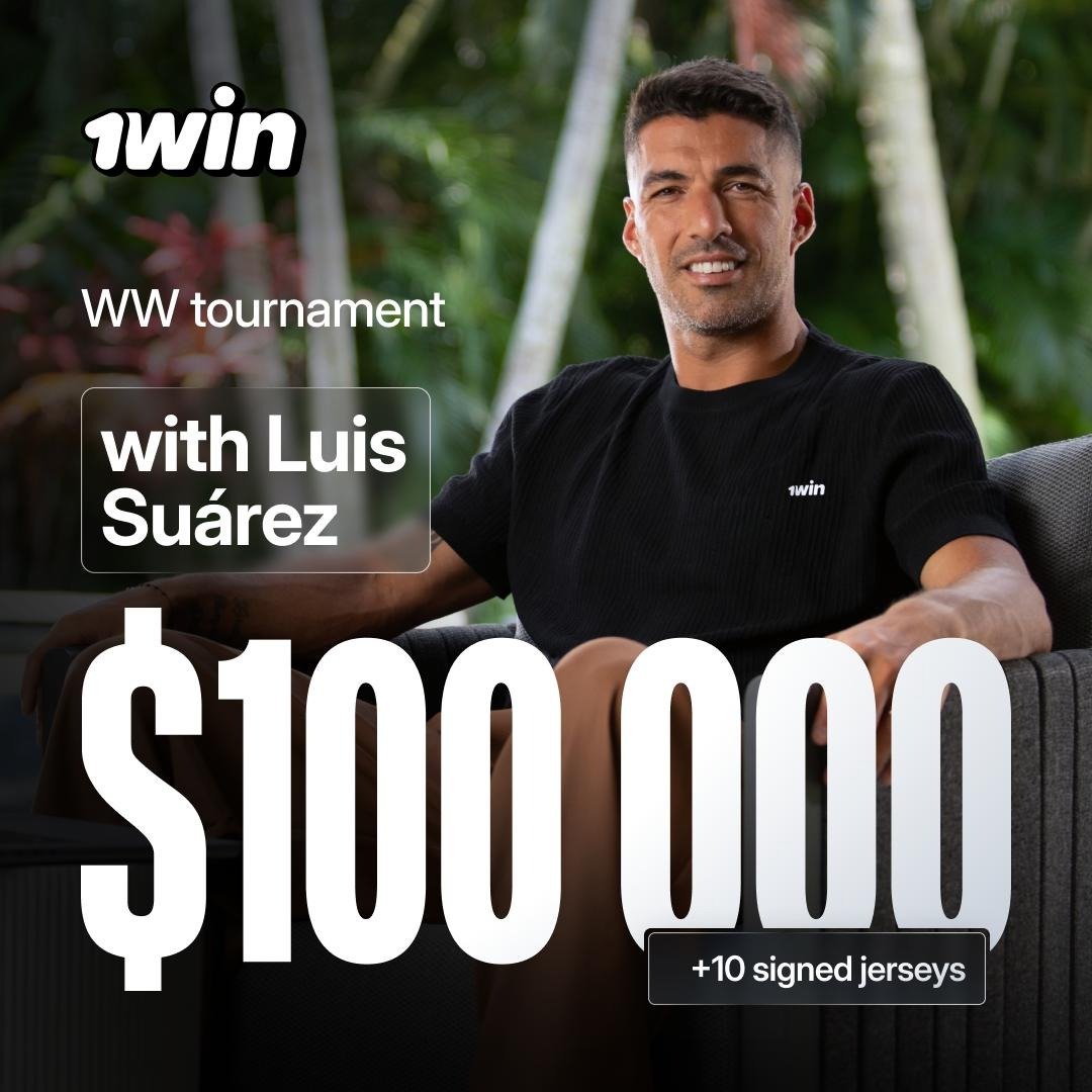 Blue_Footy's tweet photo. Luis Suárez launches his own tournament with 1win ⚽️

From September 1 to 16, participants will be able to compete, climb the leaderboard, and enjoy an experience inspired by the legendary Uruguayan striker.

In addition, 10 jerseys signed by Suárez will be given away. To enter the giveaway, it will be enough to hit any multiplier in the slot games at least once.

All details and terms are available on the 1win website. 18+ only.