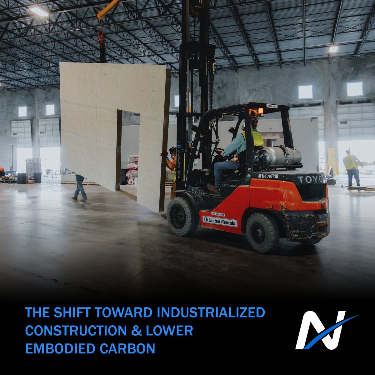 Northstartgi's tweet photo. Build for the entire lifecycle—not just day one. Advanced composite framing cuts embodied carbon with corrosion-free durability, up to 70% less weight than steel, and reduced thermal bridging. Discover sustainable framing with Northstar Technologies: https://t.co/NdTfsugI06 https://t.co/RZSTLifzxA