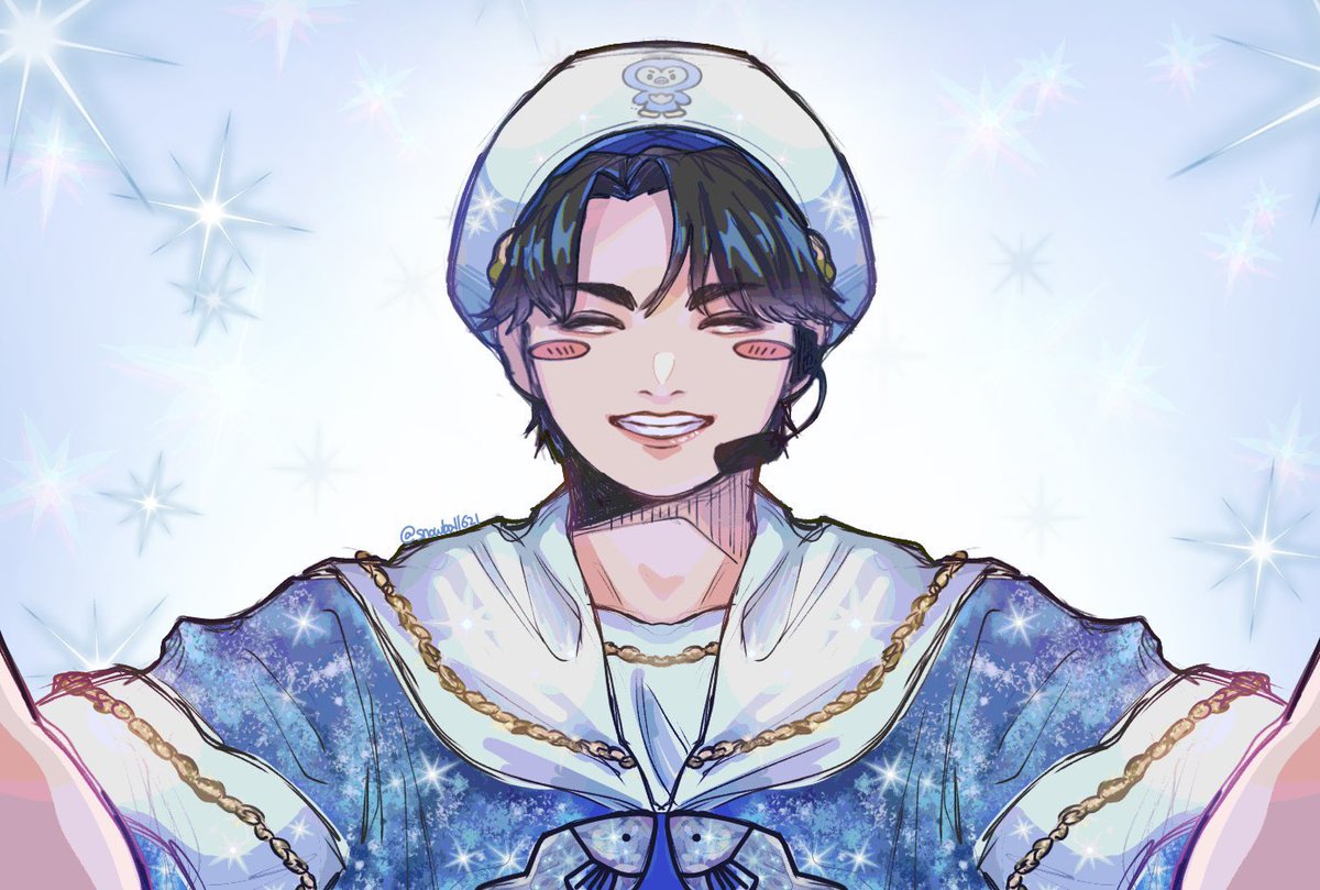 snowball621's tweet photo. 𝐇𝐚𝐩𝐩𝐲 𝐁𝐢𝐫𝐭𝐡𝐝𝐚𝐲.⋆𝜗𝜚.*💙🐧🎉
#みるきーずお絵描き部 https://t.co/ddrFppuJ6F