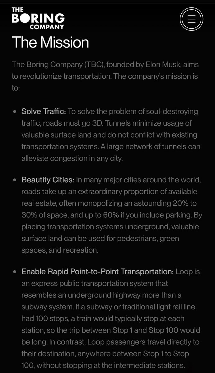 FutureJurvetson's tweet photo. ⚫   Can you dig it?
Yes, yes, you can solve soul-deadening traffic by going 3D.

Today: Boring raised a heavily oversubscribed $3B at a $23B valuation, and closed a new 150km overseas project. 

Below, how it started… the four largest TBM incumbents were founded in the 1800’s. https://t.co/JICD1VsCOa