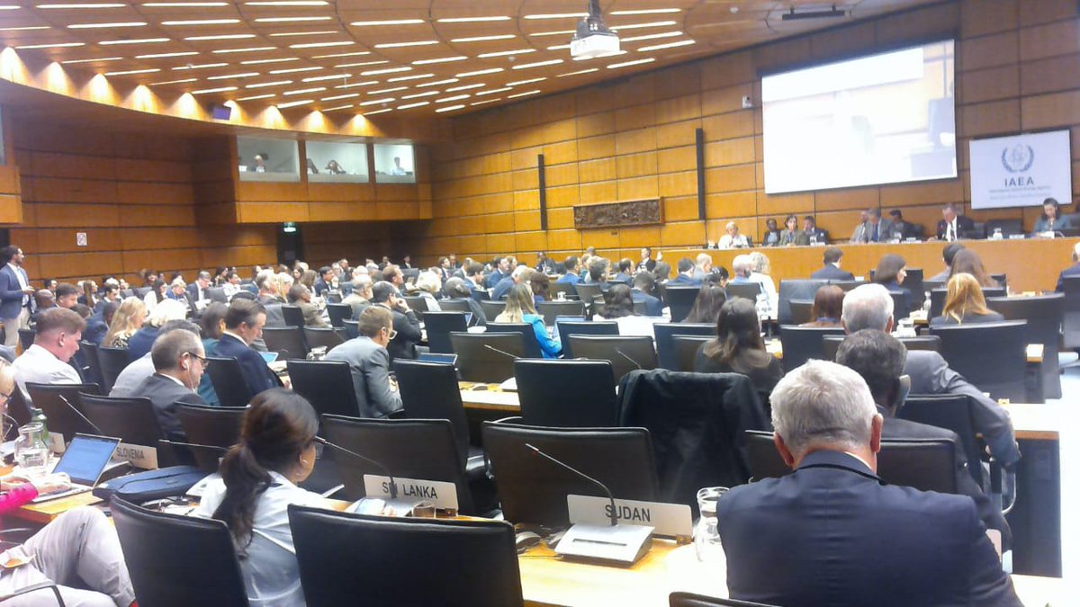 haneaniger's tweet photo. Membre élu du Conseil des Gouverneurs de l’@IAEA, le Niger participe à la 4ᵉ session ordinaire dudit Conseil, depuis le 7 septembre 2026 à Vienne.
La délégation nigérienne est conduite par Dr Mindaoudou Souley Zeinabou, Présidente de la HANEA.
#Niger #HANEA #AIEA https://t.co/otghqlfNAU