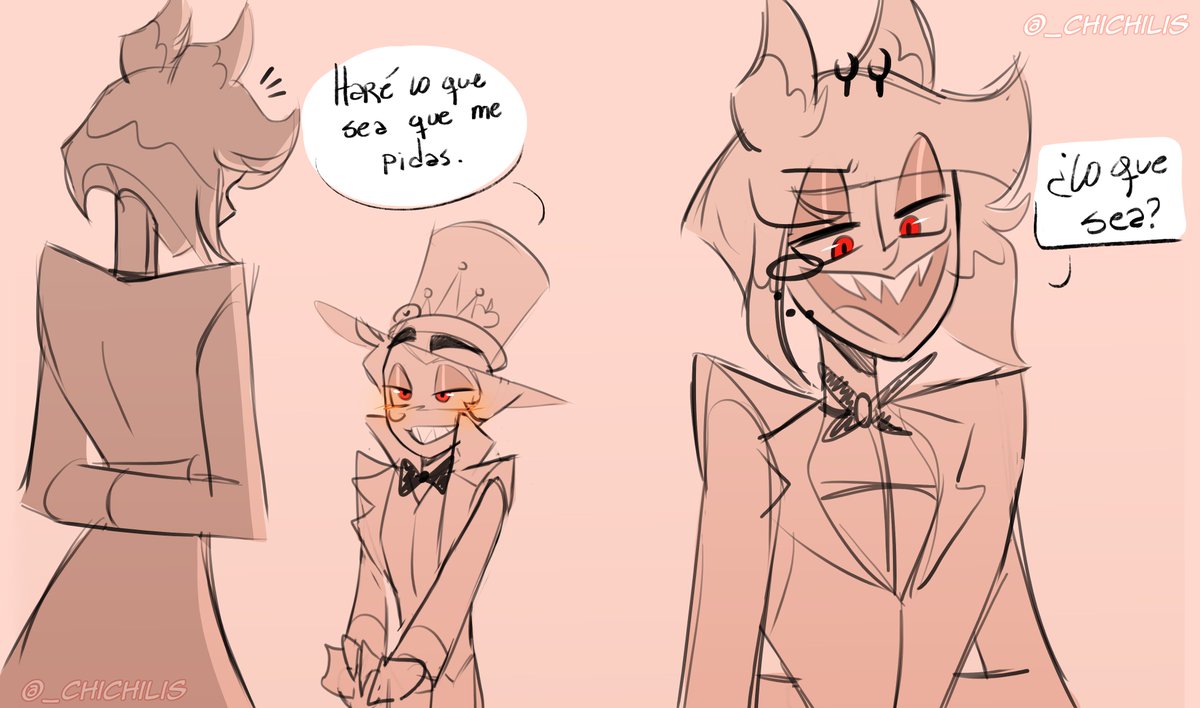 _chichilis's tweet photo. Kinky ❤️‍🔥

#radioapple #appleradio #bambilu #HazbinHotel https://t.co/qbYajv3ZxM