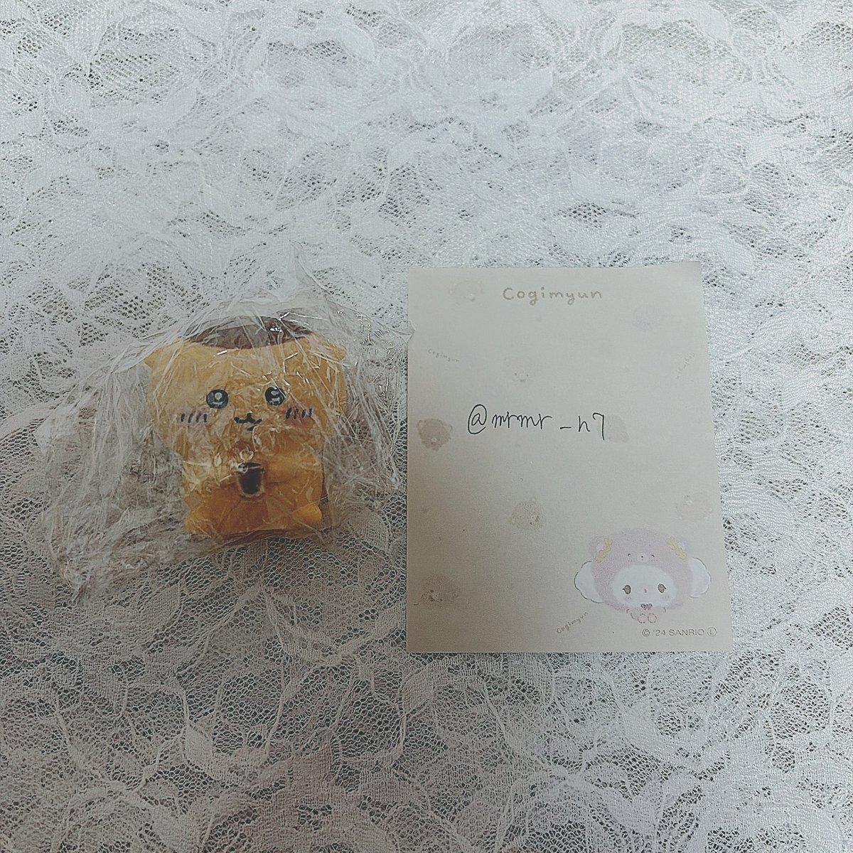 mrmr_n7's tweet photo. 【交換】ちいかわ ┊︎ソフビパペットマスコット2 

譲▶︎くりまんじゅう

求▶ハチワレ(同異種)

︎✿都内手渡し、郵送交換も可能です。
検索からもお気軽にお声掛けください◎ https://t.co/vry5dfuZSW