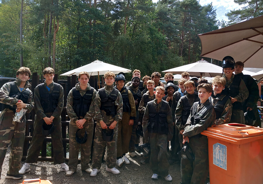 worthschool's tweet photo. Boys in Rutherford and St Bede’s boarding Houses each enjoyed a trip paintballing last Sunday as their start of the academic year House outing. Read more here: https://t.co/aqttVVhQAz
#boarding #BoardingSchool #trips #paintballing https://t.co/KD9MLFbyE0