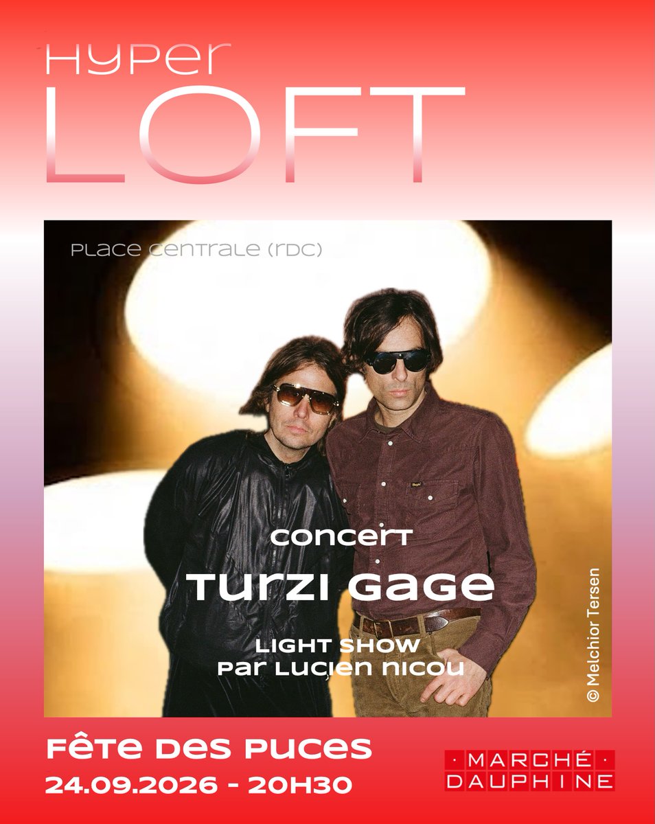 Turzi's tweet photo. TURZI GAGE au MARCHÉ DAUPHINE le 24 septembre à 20h30

🎟️ Gratuit sur invitation : https://t.co/5LDzzaZy5E https://t.co/qFURL1xYgi