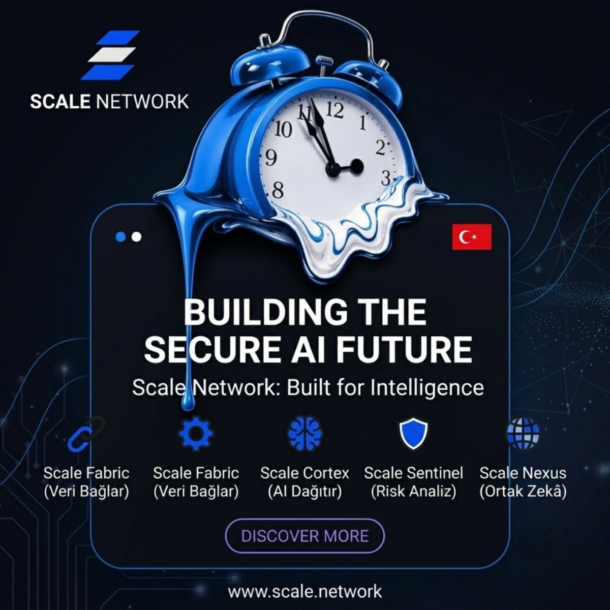 auratraderx's tweet photo. 🌐 Scale Network Türkiye Hizmetinizde! 🇹🇷✨
Yapay zeka dünyasının kurumsal işletim sistemi Scale Network ile geleceğin zekâ altyapısına hemen katılın! 🚀 Verilerinizi güvenli, eyleme dönüştürülebilir zekâya dönüştürün ve erken dönem fırsatlarını kaçırmayın. ⚡️💡
🔥 Öne Çıkan Özellikler:
🔗 Scale Fabric: Tüm verilerinizi ve API'lerinizi tek noktada birleştirir.
🧠 Scale Cortex: Özel AI modellerini ve otonom ajanları güvenle dağıtır.
🛡 Scale Sentinel: Riskleri ve içgörüleri anlık analiz eder.
🌐 Scale Nexus & Relay: Entegre ve paylaşılan zekâ altyapısı sunar.
⚡️ Hemen Kaydolun & Erken Avantajları Yakalayın! 👇

🔑 Referans Kodu: eynis

🔗 Kayıt Linki:  

https://t.co/YnPXmvEoVW

#ScaleNetwork #ScaleAI #YapayZeka #CryptoReferral #EarlyAccess