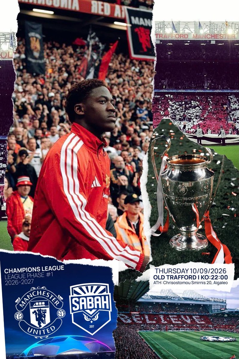 GreekReds's tweet photo. We are finally back 🇾🇪
Come and join us in Athens : Chrisostomou Smyrni’s 20 , Aigaleo #ManchesterUnited #MUFC @ManUtd  @ChampionsLeague #MUNSAB #ChampionsLeague https://t.co/lcbUWECjFp