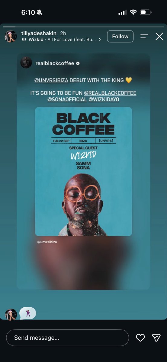 Olamide0fficial's tweet photo. Wizkid will be performing in Ibiza as a Special Guest on September 22nd 💃🔥 https://t.co/nibdOKxvLO