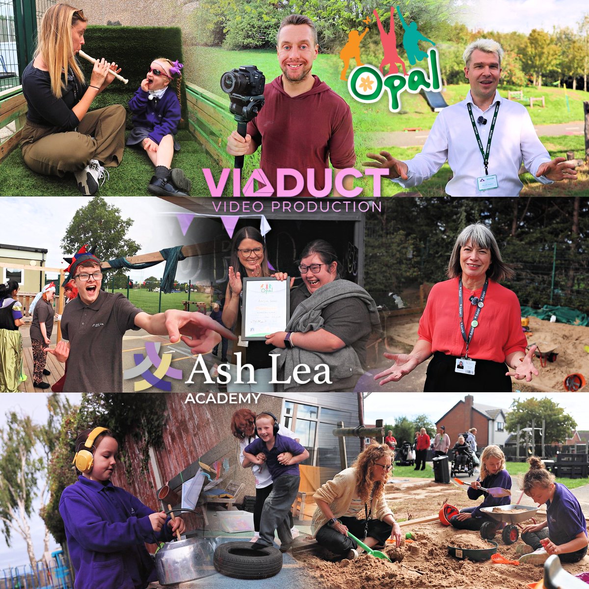 ViaductVideo's tweet photo. Thursday in Nottingham filming content for OPAL Outdoor Play and Learning CIC. A UK-based community interest company that helps primary and secondary schools improve the quality, safety, and availability of children's playtimes. #lovewhatyoudo #EducationForAll #LearnPlayGrow https://t.co/oqiLTiH6CI
